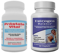 save money when you buy Prostata Vital y Estrogen Balance together